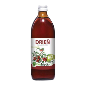 Šťava Drieň 100% EkoMedica 500 ml
