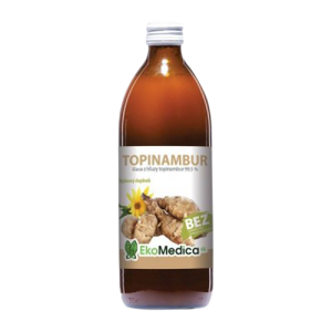 Šťava Topinambur 100% EkoMedica 500 ml