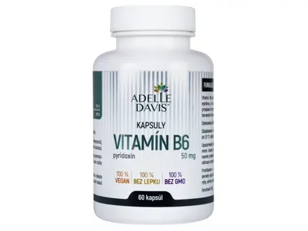 Vitamin B6 50 mg Adelle Davis 60 kps