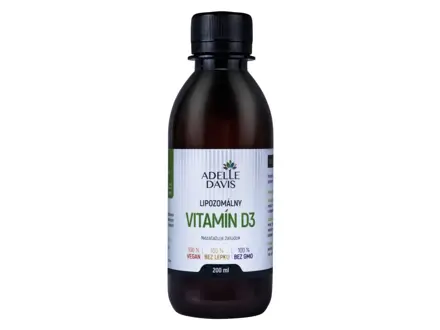 Lipozomálny Vitamín D3 Adelle Davis 200 ml