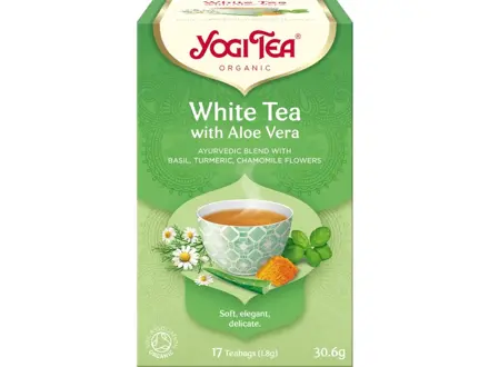 Yogi Tea  Biely Čaj Aloe Bio 17 x 1,8 g 30,6 g