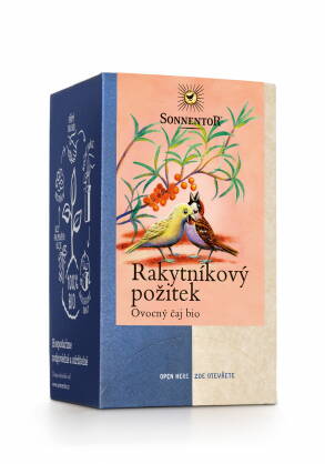 Rakytníkový Pôžitok Bio Sonnentor 20 x 2,7 g 54 g