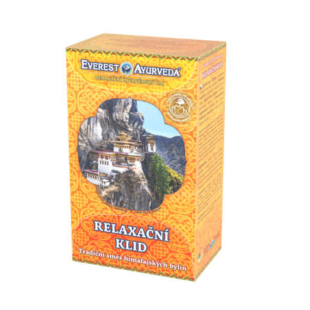 Relaxačný Kľud Upokojenie Everest Ayurveda 100 g