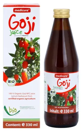 Šťava Goji 100 % Bio Medicura 330 ml