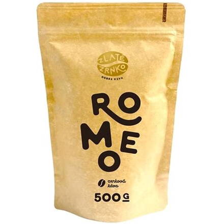 Káva Rómeo Zrnková Zlaté Zrnko 500 g
