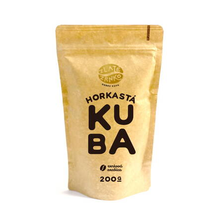 Káva Cuba Zrnková Zlaté Zrnko 500g