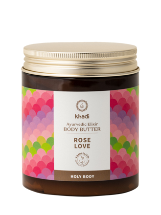 Telové Maslo Ruža Láska Elixírové Khadi 250 ml