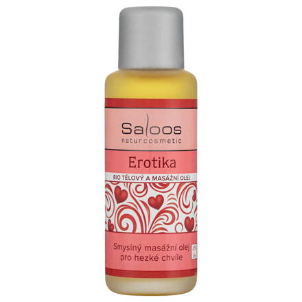 Masážny Olej Erotika Saloos 125 ml