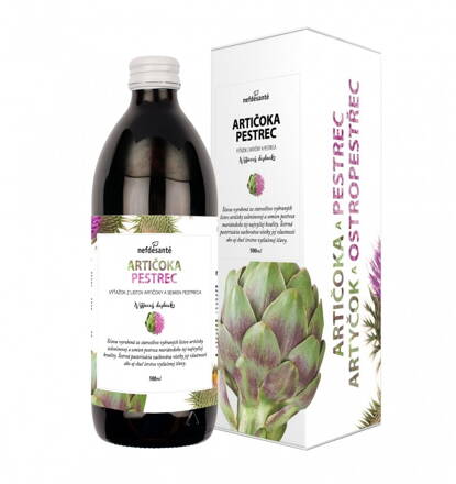 Šťava Artičoka Pestrec Nef de Santé 500 ml