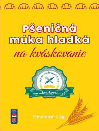 Múka Pšeničná Hladká Kváskovanie Trenčan 1000 g