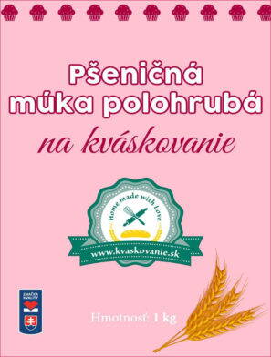 Múka Pšeničná Polohrubá Kváskovanie Trenčan 1000 g