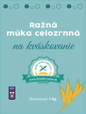 Múka Ražná Celozrnná Kváskovanie Trenčan 1000 g