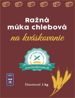 Múka Ražná Chlebová Kváskovanie Trenčan 1000 g