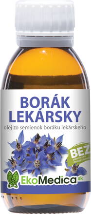 Olej Borak Lekársky 100 %  EkoMedica 100 ml