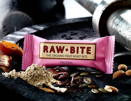 Tyčinka Proteinová Vegan RAW BITE  50 g
