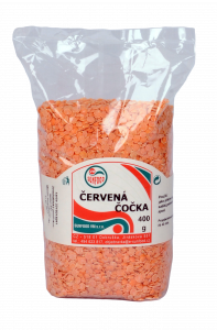 Šošovica Červená Sunfood 400 g
