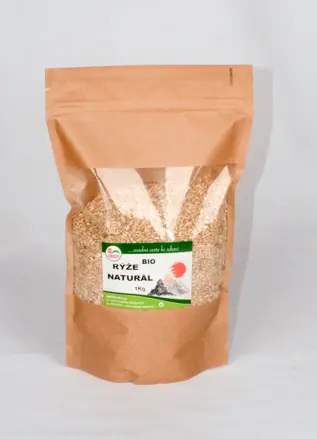 Ryža Krátka Natural Bio Sunfood 1000 g