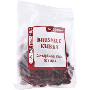 Brusnice Klikva Jablčná Šťava Bionebio 75 g