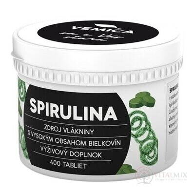 Spirulina Vemica 400 tbl 