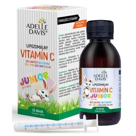 Lipozomálny Vitamín C Junior Adelle Davis 100 ml