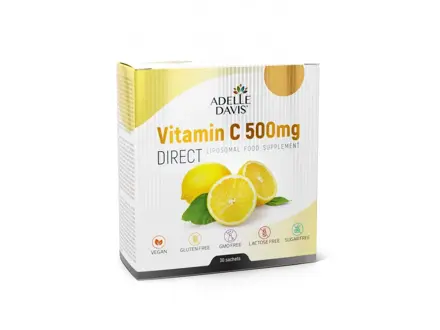 Vitamin C Direct Lipozozomál Adelle 30 ks 