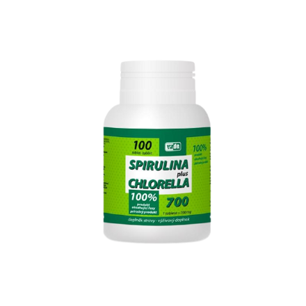 Spirulina Plus Chlorella Virde 100 tbl